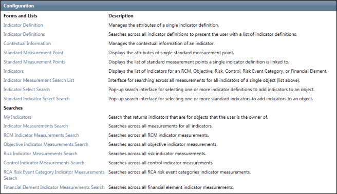 Form Configuration