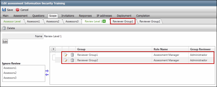 AME - Review Group Added-StdAssmnt