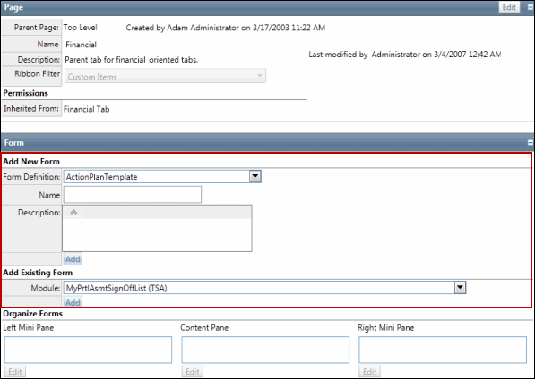 GP - Tabs - Modules - Add