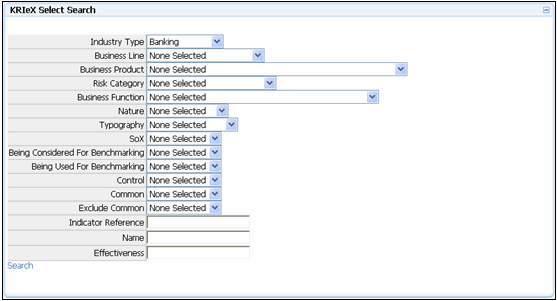 KRIeX Select Search