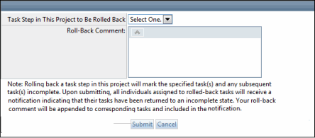 Task Roll Back